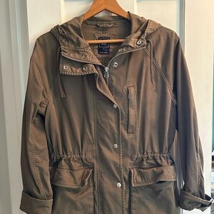 Gap Utility Jacket- women’s size L. Olive green.